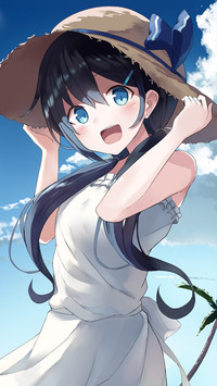 遮阳帽下的心情