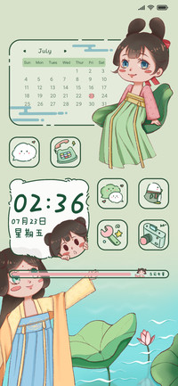 国风小女孩