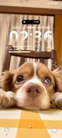 可爱委屈小狗
