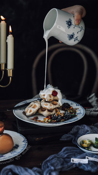 Soft waxy sweet waffles