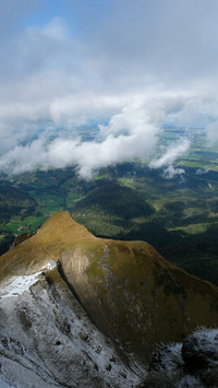 Aerial view of switzerland