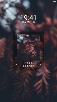 ZYM(锁屏自定义头像+自定义文字+自定义颜色+唯美时钟+全局美化)