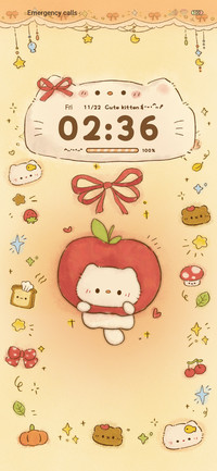 Apple Cat Bow