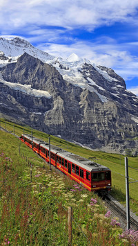 Snow mountain railway 02