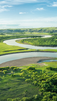 The hailar river