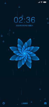 蓝色花