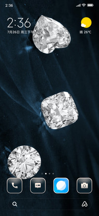 Diamond heart