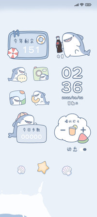 夏日海浪鲨鲨