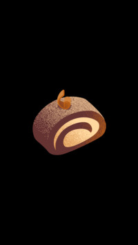 AMOLED cream roll cake