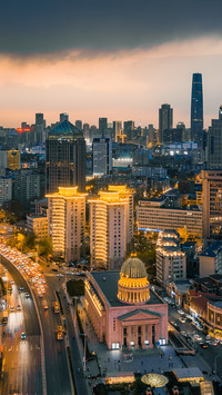 Tianjin Xiaobaolou urban scenery