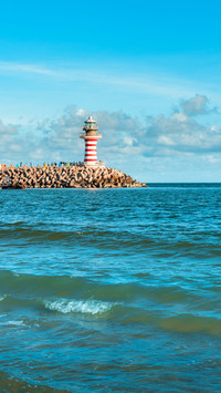 Hainan Lingshui Qingshui Bay Lighthouse