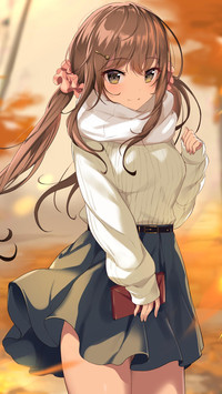 毛衣少女