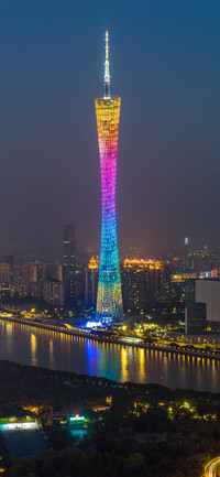 简约高级高楼建筑壁纸-锐景创意