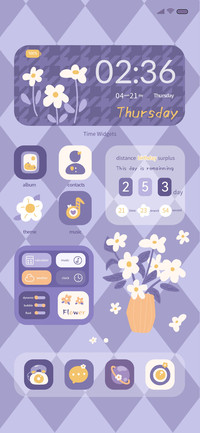 Romantic purple