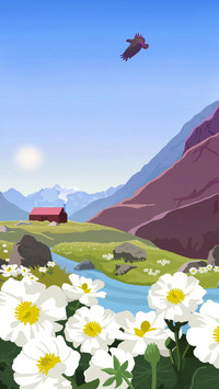 风景插画壁纸-锐景创意