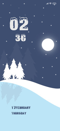 Snowfall Night
