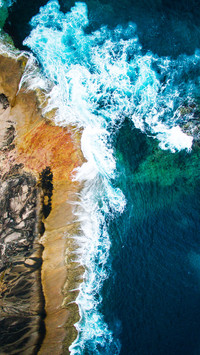 Blue paradise rock