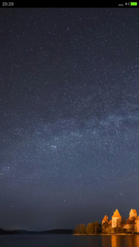 Starry_Sky(动态流星+充电动画)