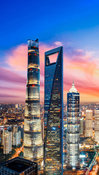 繁华城市建筑-锐景创意