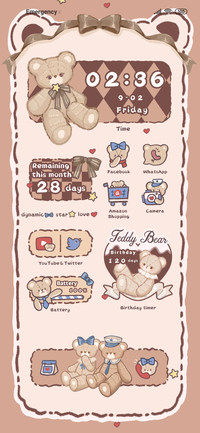 cute brown bear