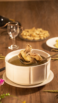 Pigeon soup is nourishing only by stewing like this 21