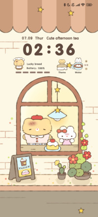 Kitty Tea Time