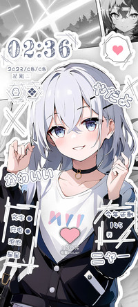亚克力少女