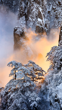冬游黄山