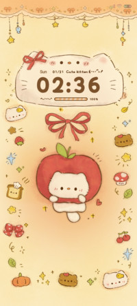 Apple Cat Bow
