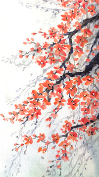 中国风插画壁纸-锐景创意