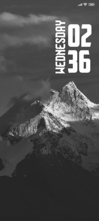 Grayscale Hill