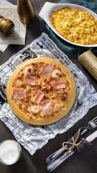 Delicious Shrimp Cheese Pizza 3