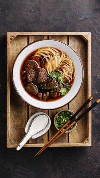 Asian beef noodles 39