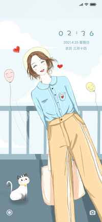 微笑的女孩