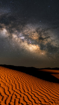 The earth is moving away from the sun