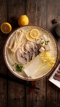 Nutritious chicken noodle soup 34