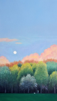 Oil painting illustration