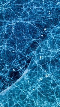 The silent blue echoes of ice