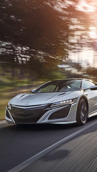 超级性能车本田NSX