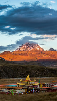 Tagong Temple sunset 13