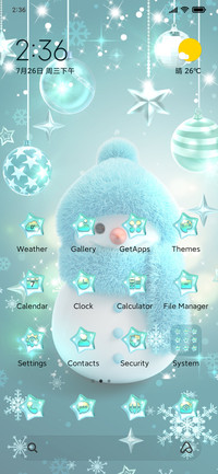 Lovely snowman
