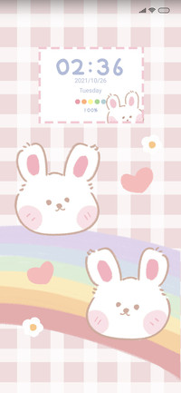 Rainbow Bunny