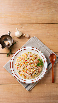 This fried rice is nutritious and delicious