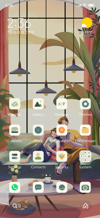 warm illustration