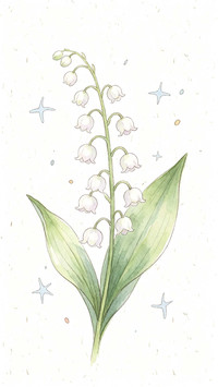 水彩纸上的花朵