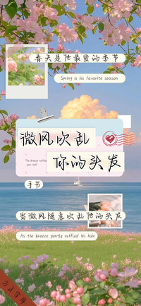 微风吹乱你的头发
