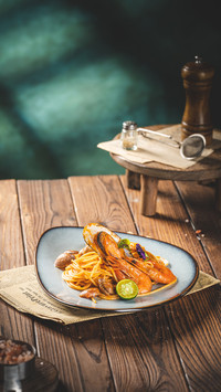 Easy to learn seafood pasta