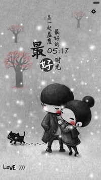 【动态，好评返现】陪伴最长情的告白（三锁屏，音乐界面，自由桌面）