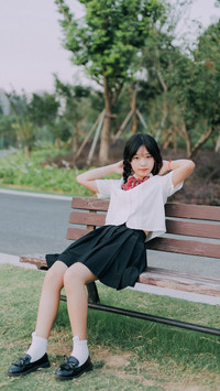 减龄又可爱的双马尾女生