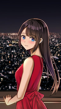 长发美人